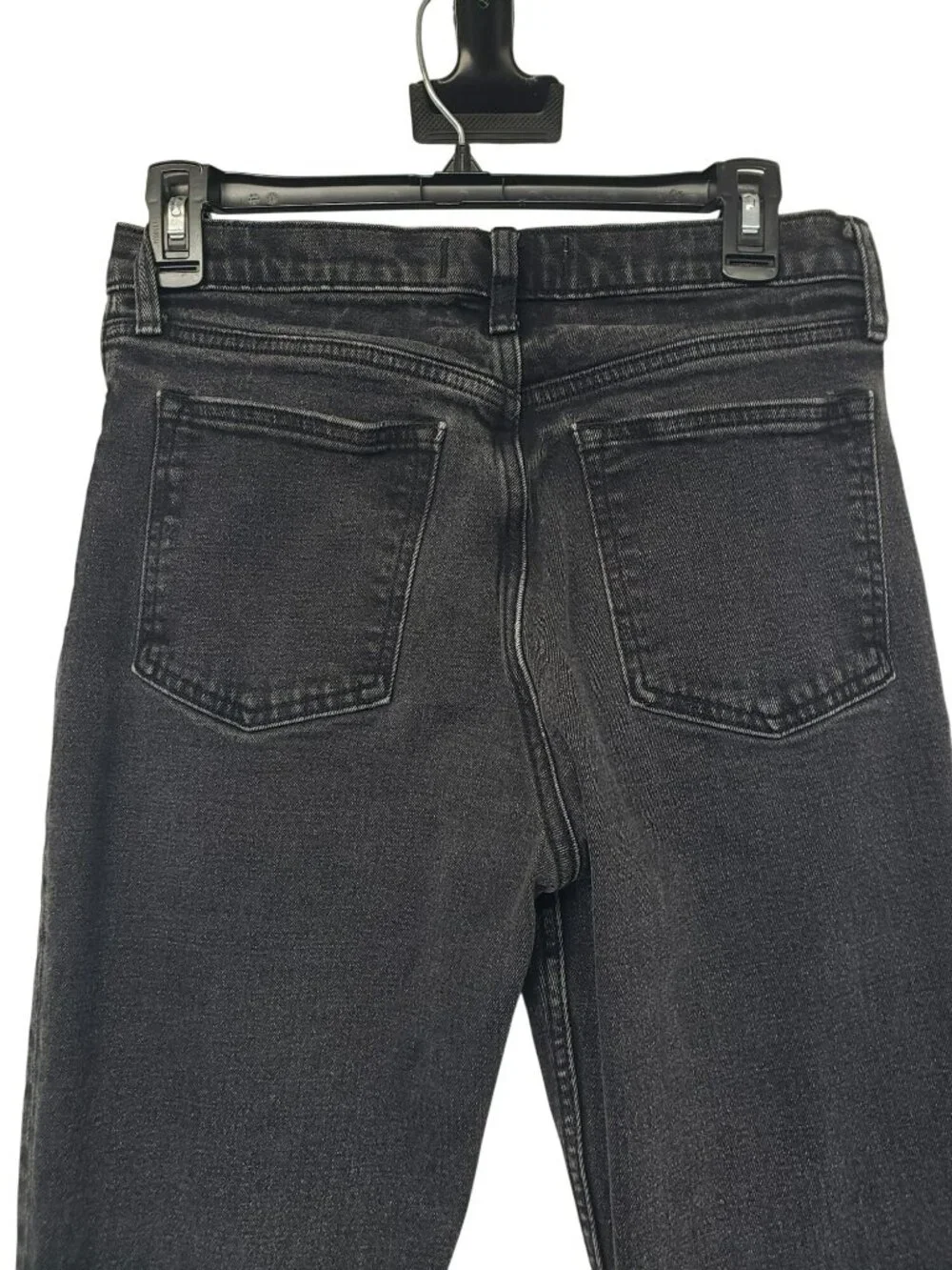 Abercrombie & Fitch Black Jeans The Skinny High Rise Size 28 6 Long - Picture 7 of 10